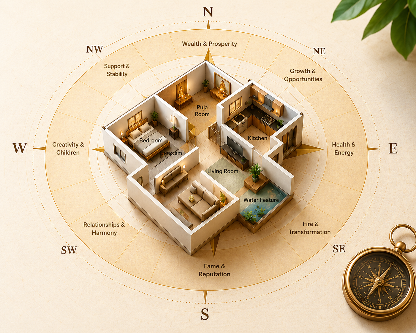 The Vastu Canvas mandala and chakra view
